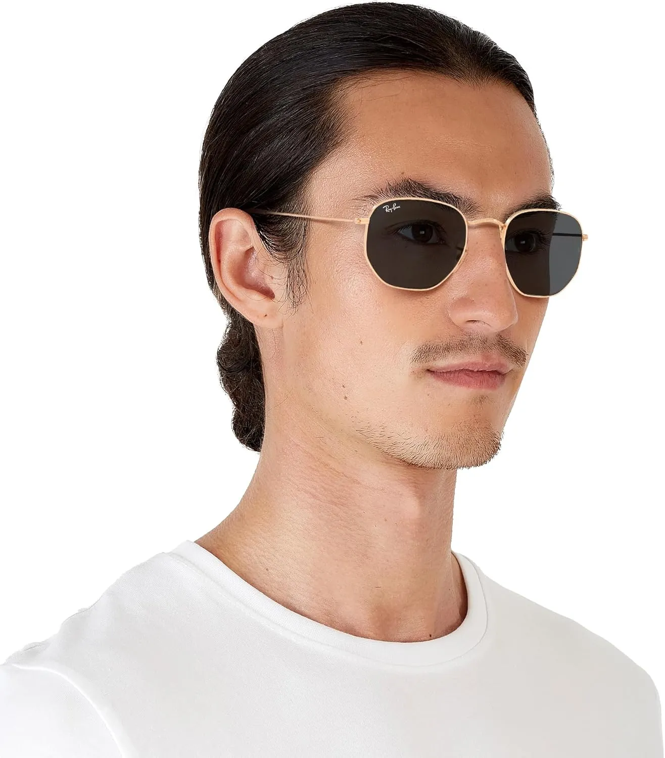 Ray-Ban Rb3548n Hexagonal Flat Lens Evolve Photochromic Sunglasses