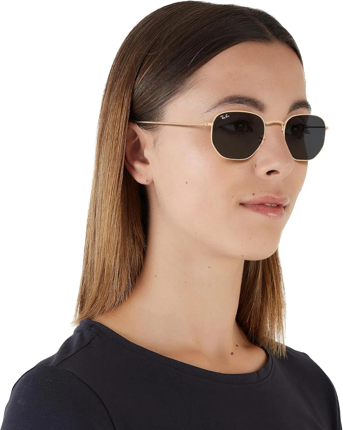 Ray-Ban Rb3548n Hexagonal Flat Lens Evolve Photochromic Sunglasses