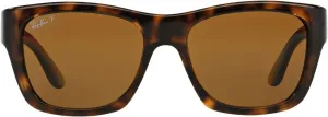 Ray-Ban Unisex Sunglasses Light Havana Frame, Brown Gradient Lenses, 53MM