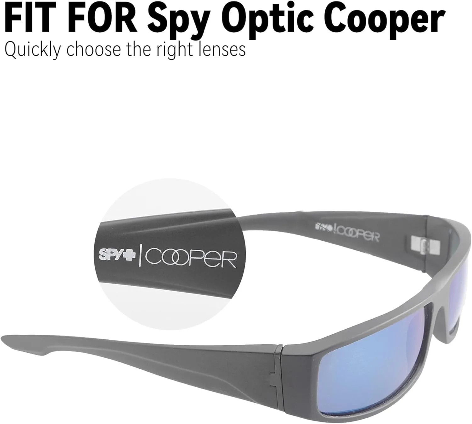 Replacement Lenses for Spy Optic Cooper Sunglasses