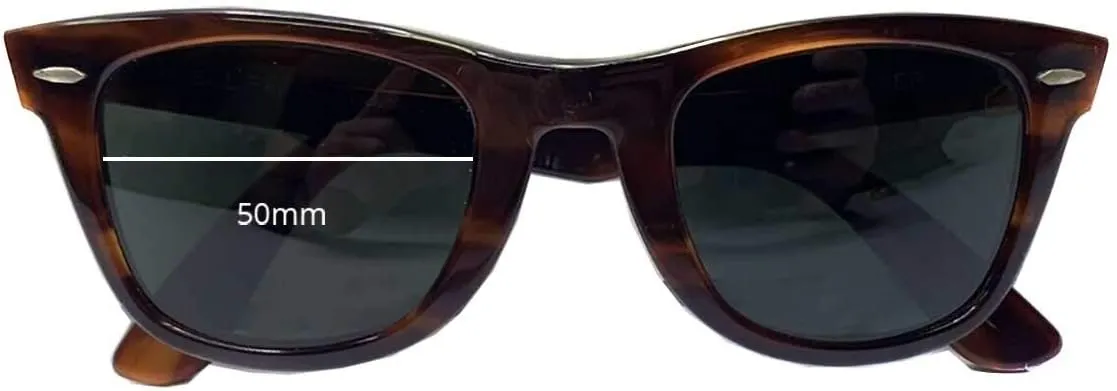 Replacement Sunglass Lenses Compatible for Ray-Ban B&L Wayfarer