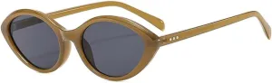 Retro Cat Eye Women Sunglasses Vintage Leopard Lens Eyewear Men Luxury UV400 Sun Glasses Shades