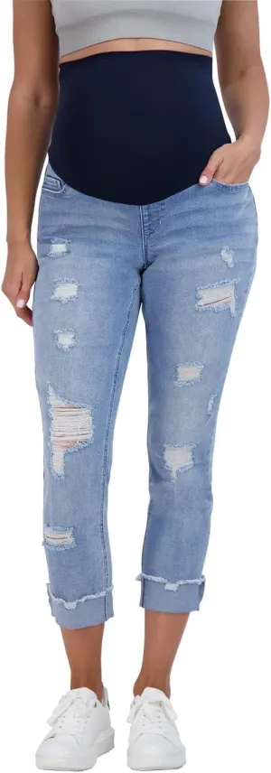 Savi Parker Women’s Maternity Jeans Over The Belly - Pregnancy Clothes for All Seasons, Maternity Pants