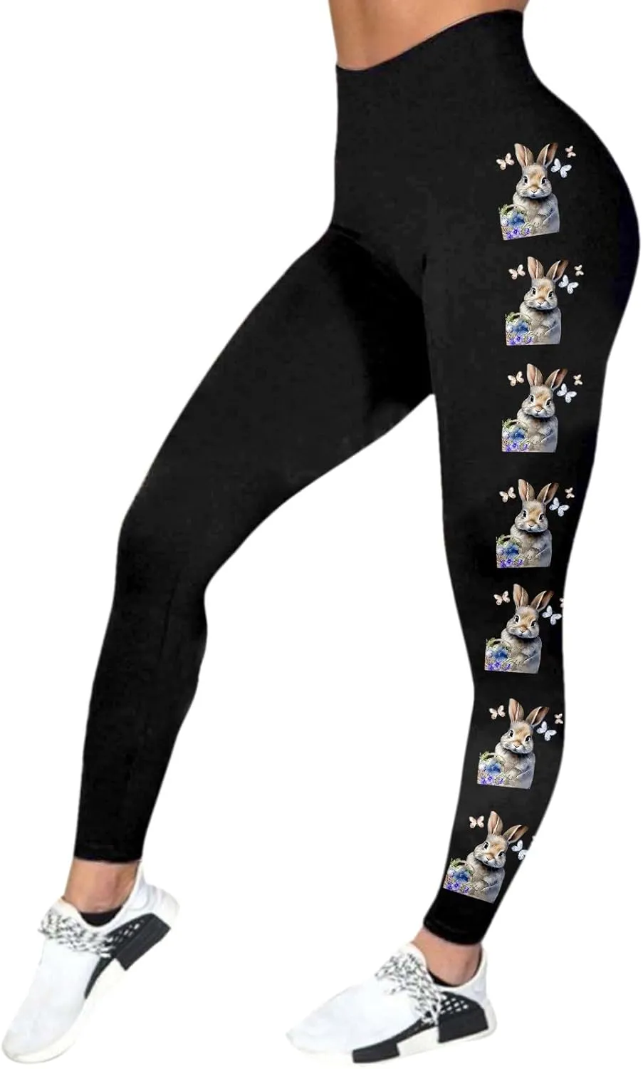 Skimpy Yoga Leggings for Women High Rise Butt Scrunch Sporty Tights Tummy Control Workout High Waisted Yoga Pants Gym