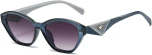 Small Cat Eye Fashion Sunglasses for Women Men Vintage Gradient Frame Glasses Outdoor Eyewear for Parties Uv400
