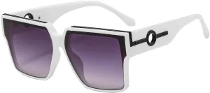 Sunglasses Women Vintage Big Frame Shades Men Trending Luxury Sun Glasses UV400 Eyewear