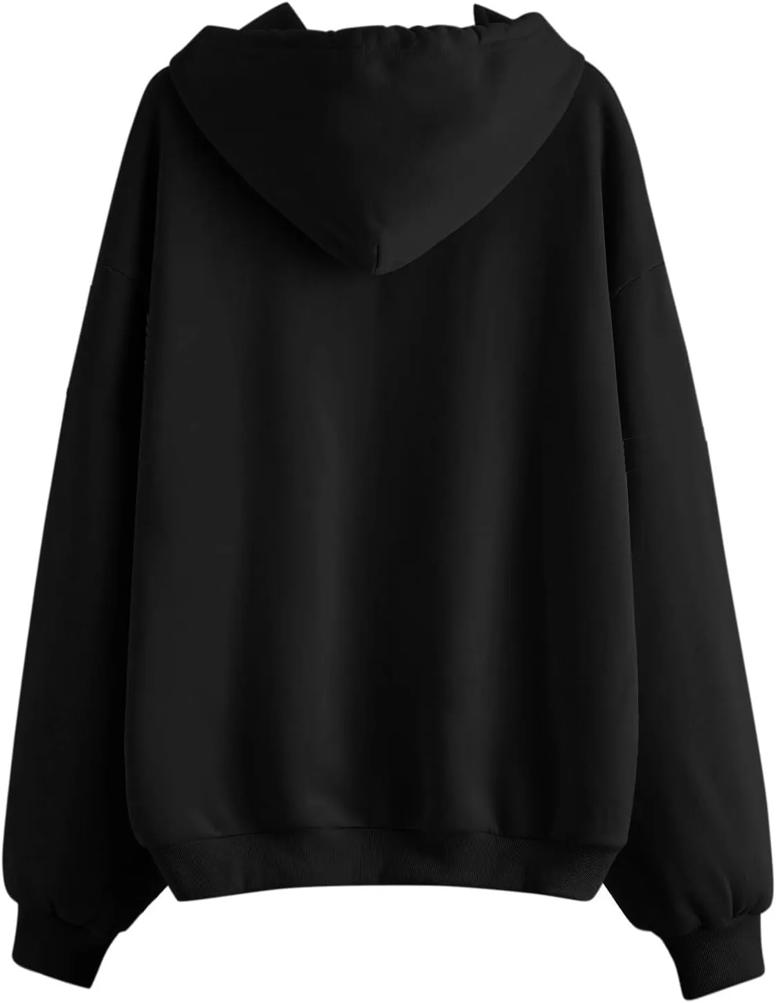 Sweatshirt for Women Casual Solid Long Sleeve Pullover Sweaters for Women Lightweight Plus Size Hoodies for Women 4x