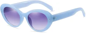 Vintage Cat Eye Sunglasses Women Fashion Sun Glasses Female Shades Rivet Eyewear UV400