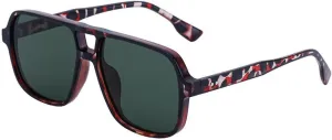Vintage Rectangle Sunglasses Luxury Retro Glasses for Men Fashion Shades Eyewear Uv40