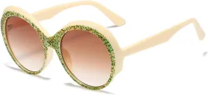 Vintage Round Sunglasses Women Men Luxury Sun Glasses for Female Trendy Street Photography Shades Uv400