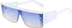 Vintage Steampunk Rivet Sunglasses Women for Men Male Luxury Punk Sun Glasses Trendy Shades