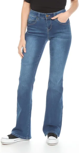 WADOS( Bootcut Jeans for Women, High Waisted, Classic Fit - Stretchy, Comfy Women’s High Rise Flare Jeans - Denim Pants