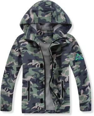 Waterproof Kids Rain Jackets With Hood,Lightweight Toddler Raincoat For Boys Girls，Kids Clothes Windbreaker Jacket