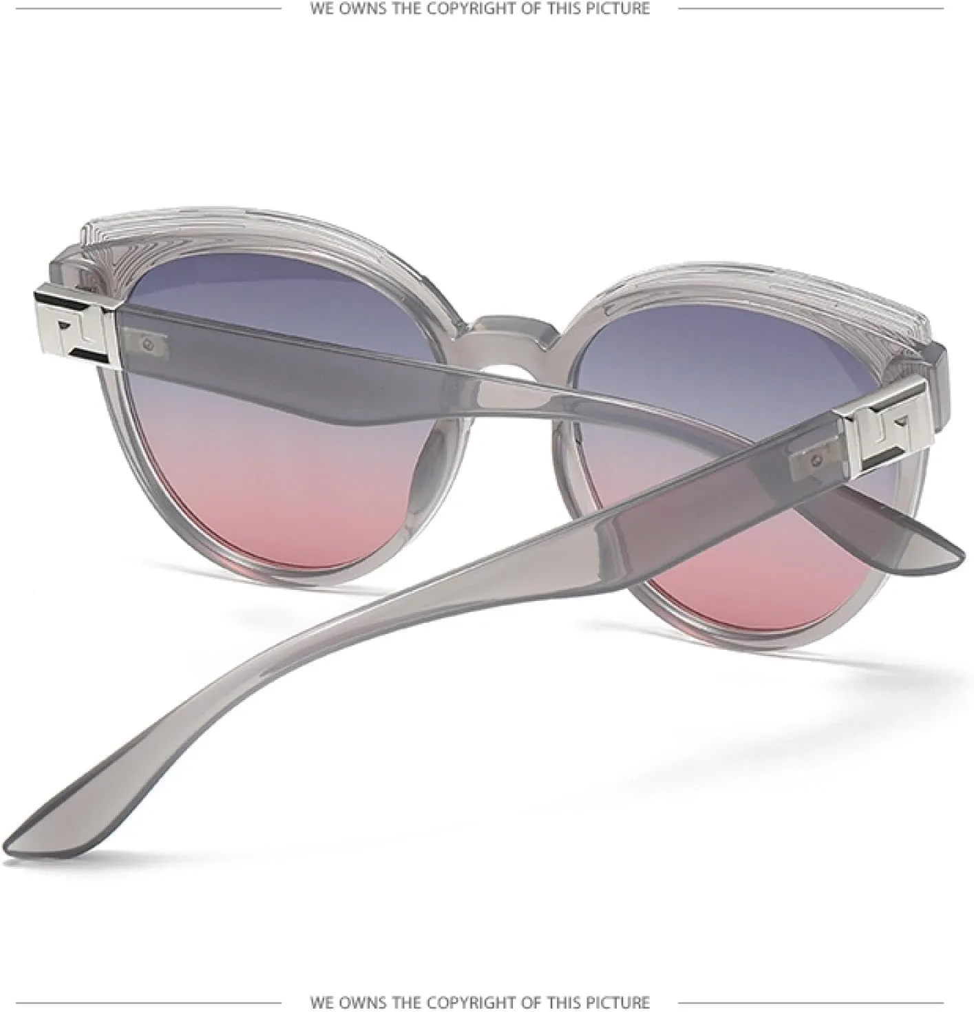 Women Polarized Sunglasses Uv400 Men Oval Frame Camping Beach Party Shade