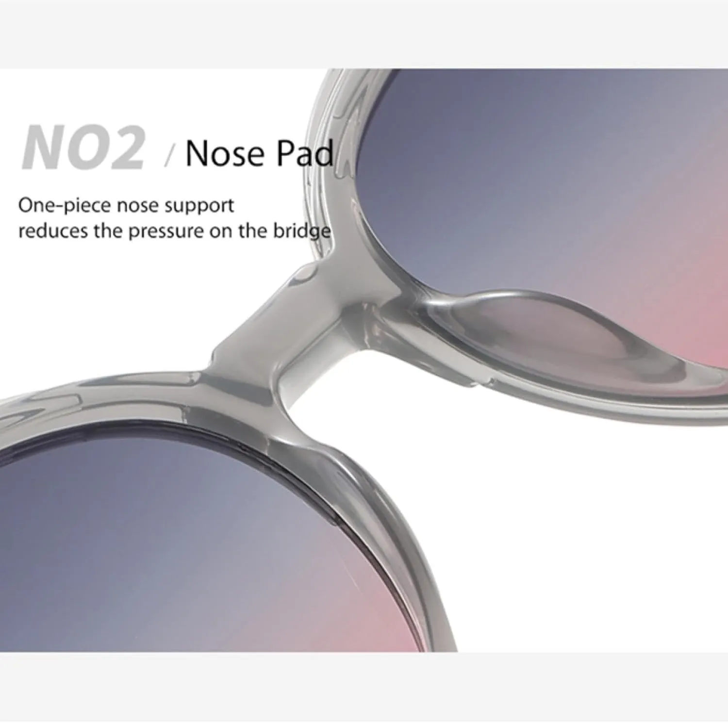 Women Polarized Sunglasses Uv400 Men Oval Frame Camping Beach Party Shade