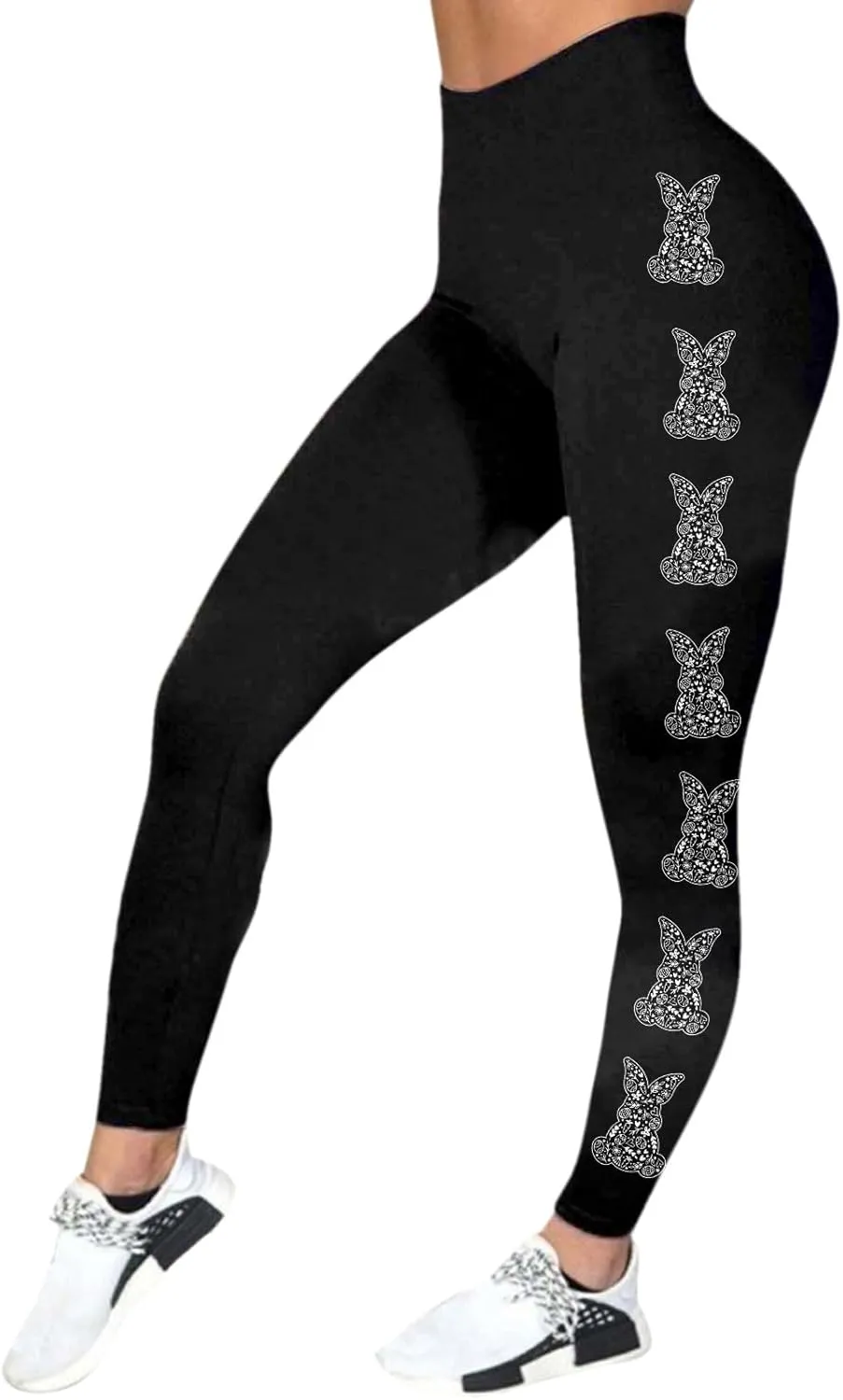 Women's Compression Yoga Gym Tights Sporty Graphic Ultra Soft Leggings Skimpy High Waisted Tummy Control Yoga Pants