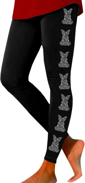 Women's Compression Yoga Gym Tights Sporty Graphic Ultra Soft Leggings Skimpy High Waisted Tummy Control Yoga Pants