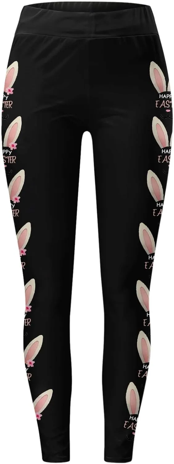 Women's Compression Yoga Gym Tights Sporty Graphic Ultra Soft Leggings Skimpy High Waisted Tummy Control Yoga Pants