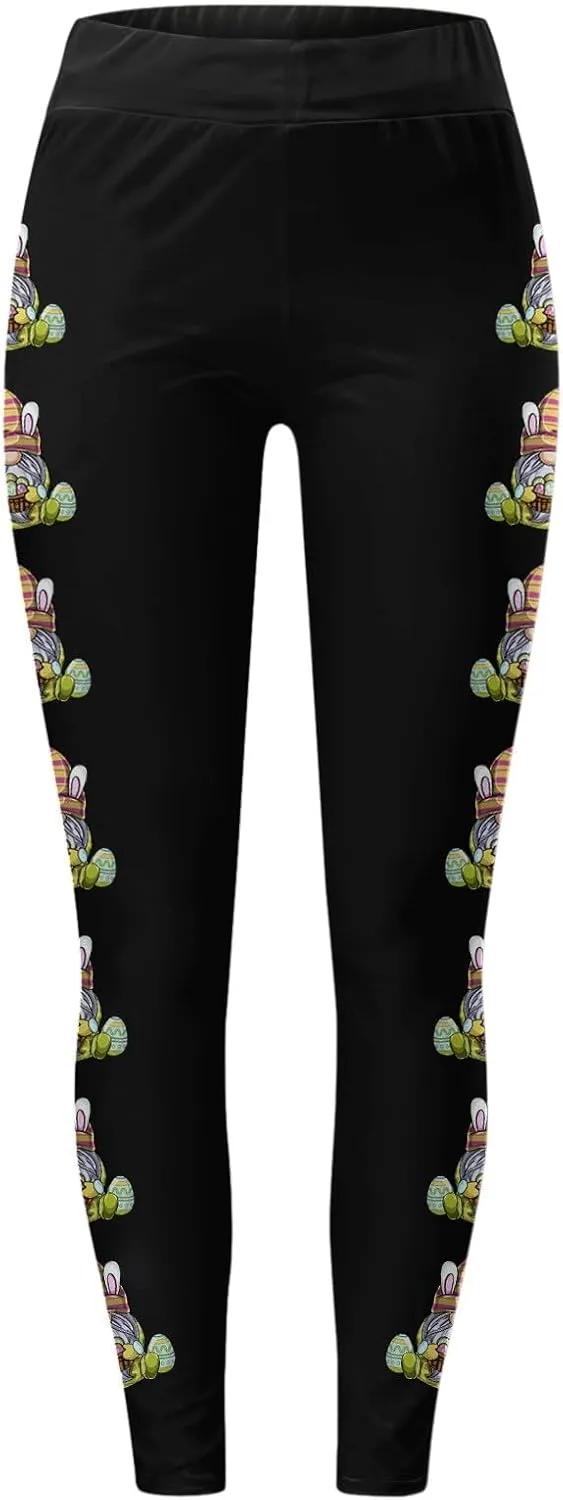 Women's Compression Yoga Gym Tights Sporty Graphic Ultra Soft Leggings Skimpy High Waisted Tummy Control Yoga Pants