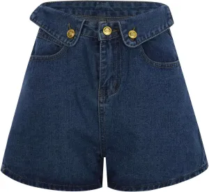 Women's Jeans Jean Shorts Cut Off Denim Shorts High Waisted Ripped Distressed Summer Shorts