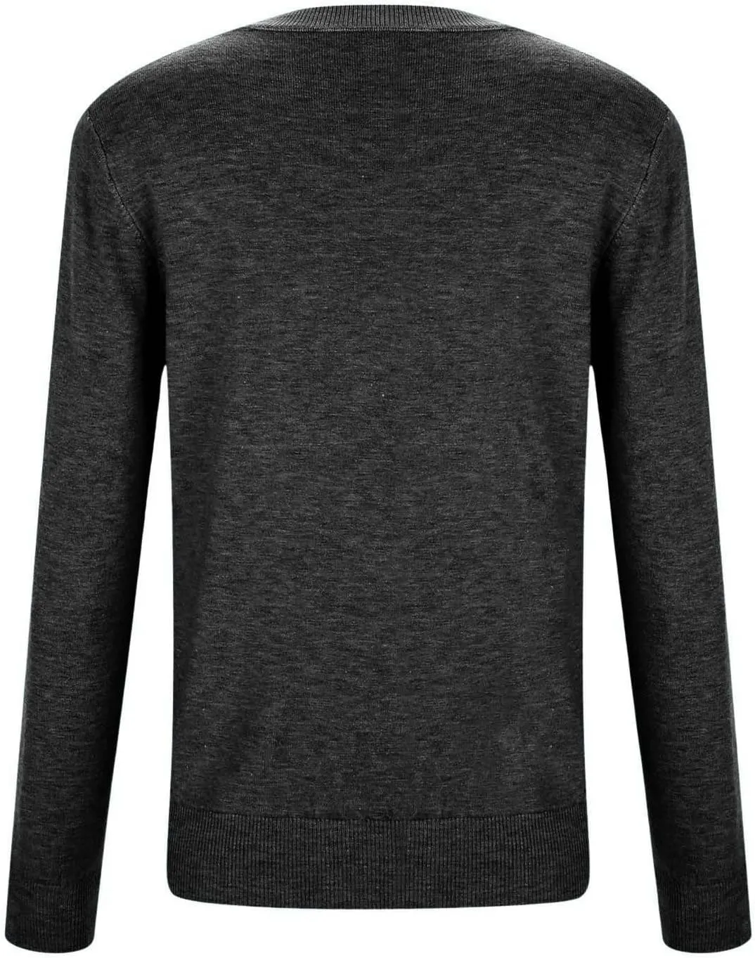 Womens Knitting Cotton Sweaters Casual Solid Warm Sweatshirts Loose Lightweight Long Sleeve Crew Neck Pullover Tops
