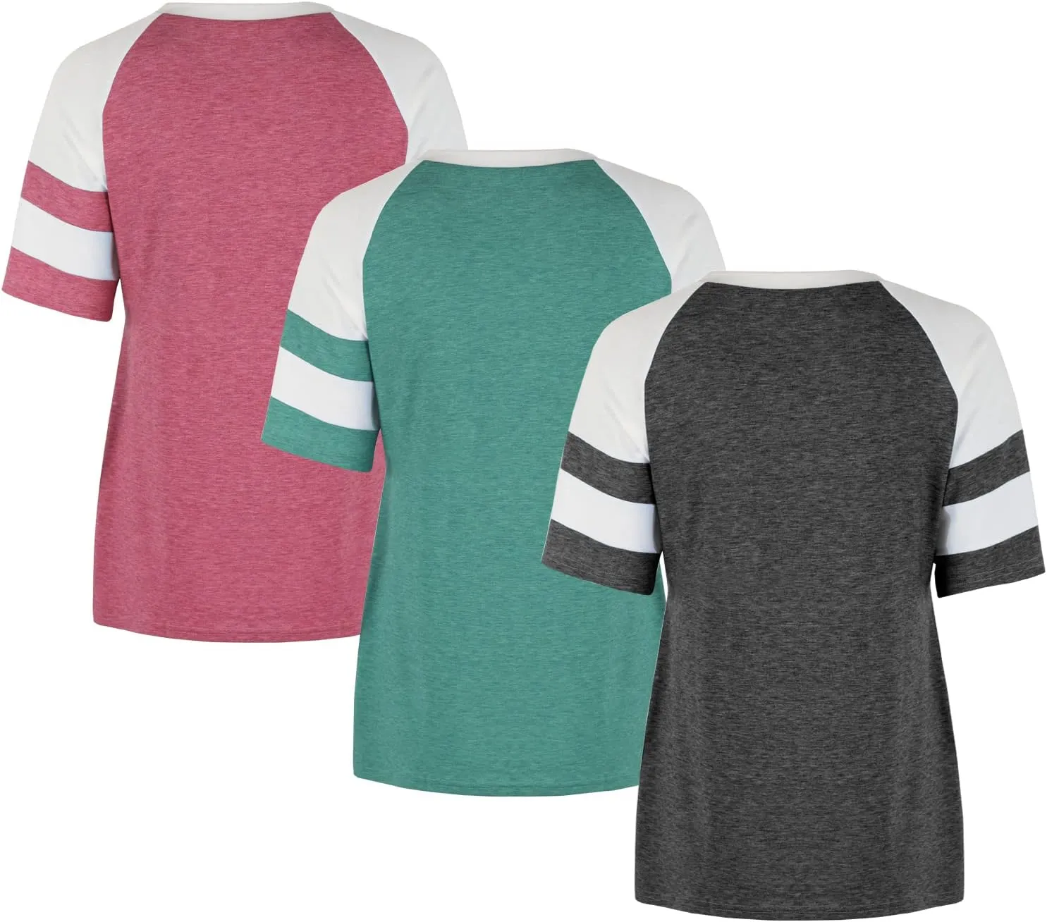 Women's Maternity Nursing Top Breastfeeding Tank Tee Shirt Raglan Double Layer Pregnancy Clothes