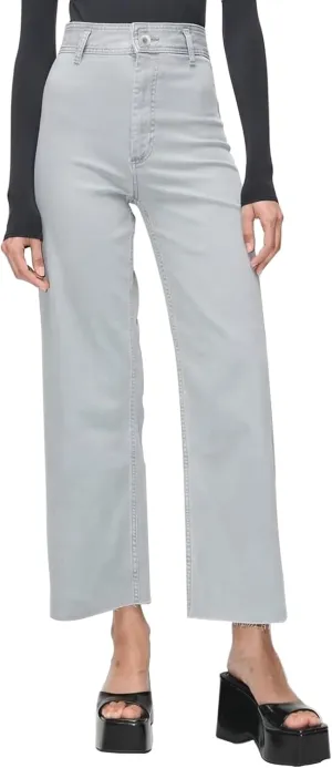 Women's Wide Leg Jeans High Waisted Stretchy Trendy Casual Versatile Work Denim Pants Trousers 2025