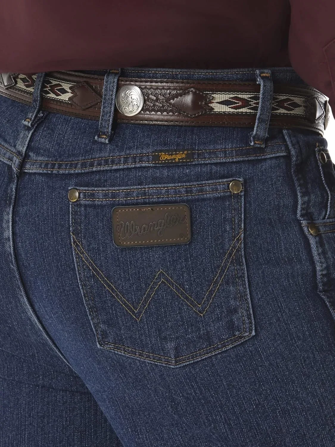 Wrangler Men's Premium Performance Advanced Comfort Cowboy Cut Slim Fit Jeans