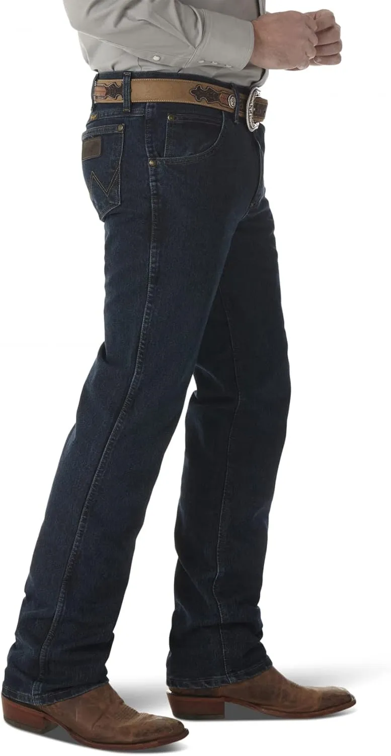 Wrangler Men's Premium Performance Advanced Comfort Cowboy Cut Slim Fit Jeans