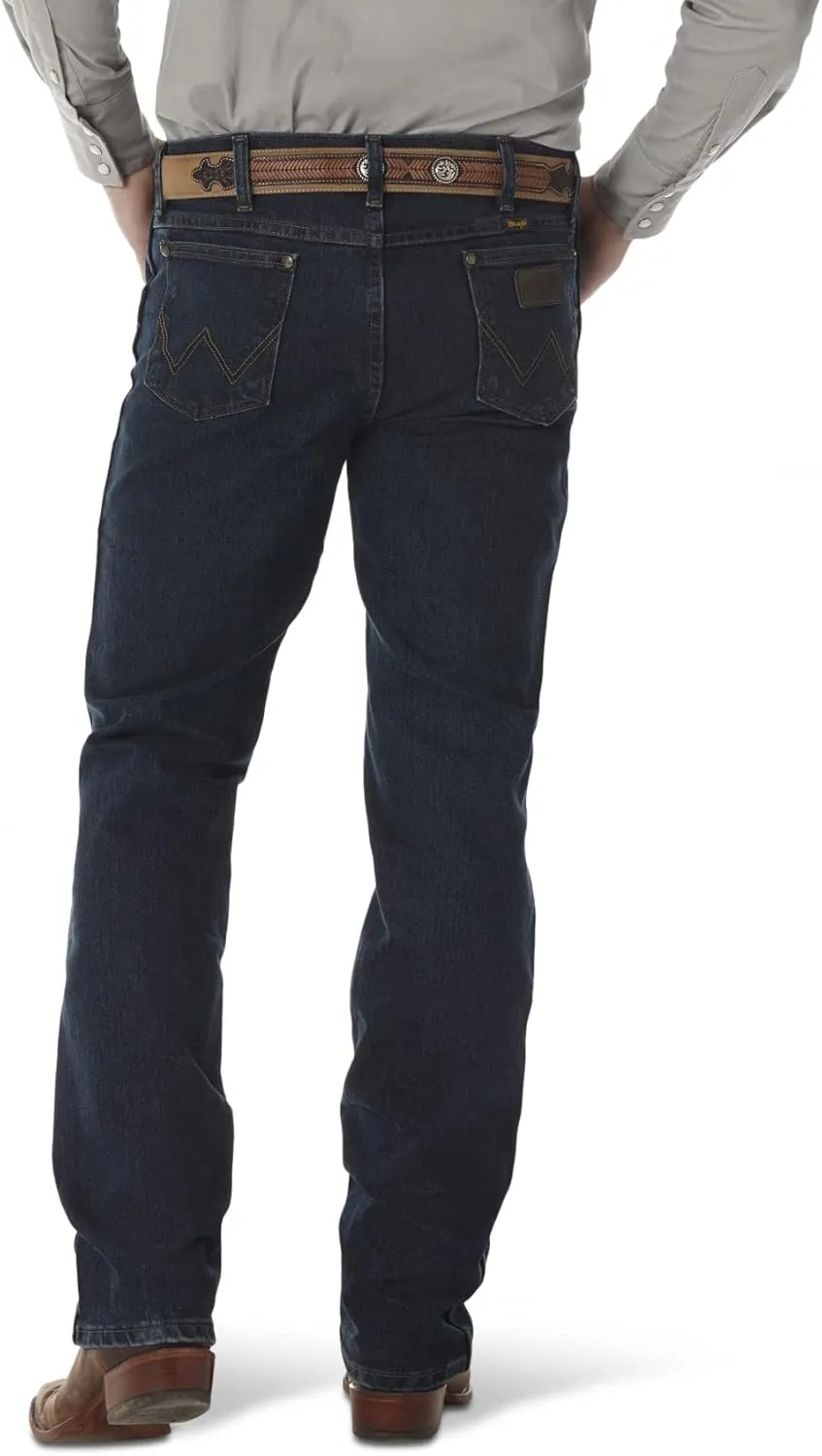 Wrangler Men's Premium Performance Advanced Comfort Cowboy Cut Slim Fit Jeans