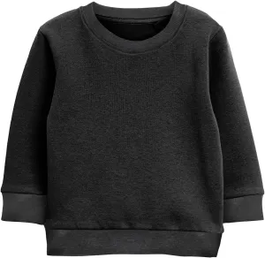 Youth Solid Classic Hoodies Soft Hooded Sweatshirts for Children Crewneck Sweatshirts (4-11 Years)